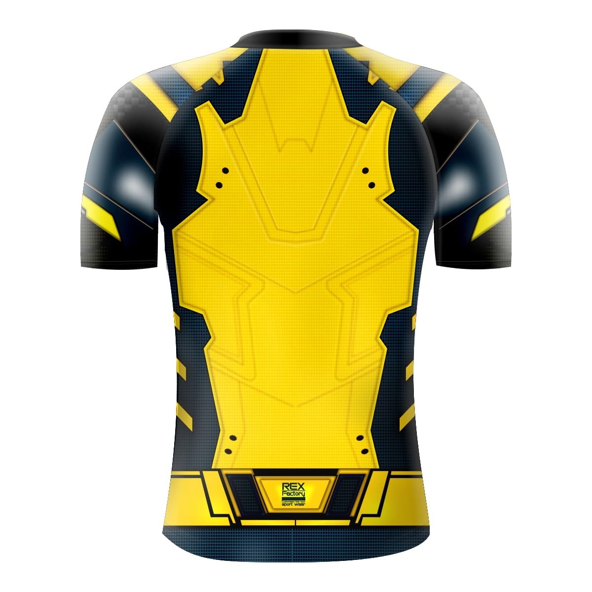 Playera Urbana Deportiva Dry Fit REX FACTORY Hombre Caballero PU150 - Image 2