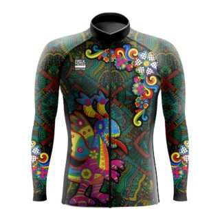 Jersey de Ciclismo Estandar Hombre Caballero Manga Larga JL672