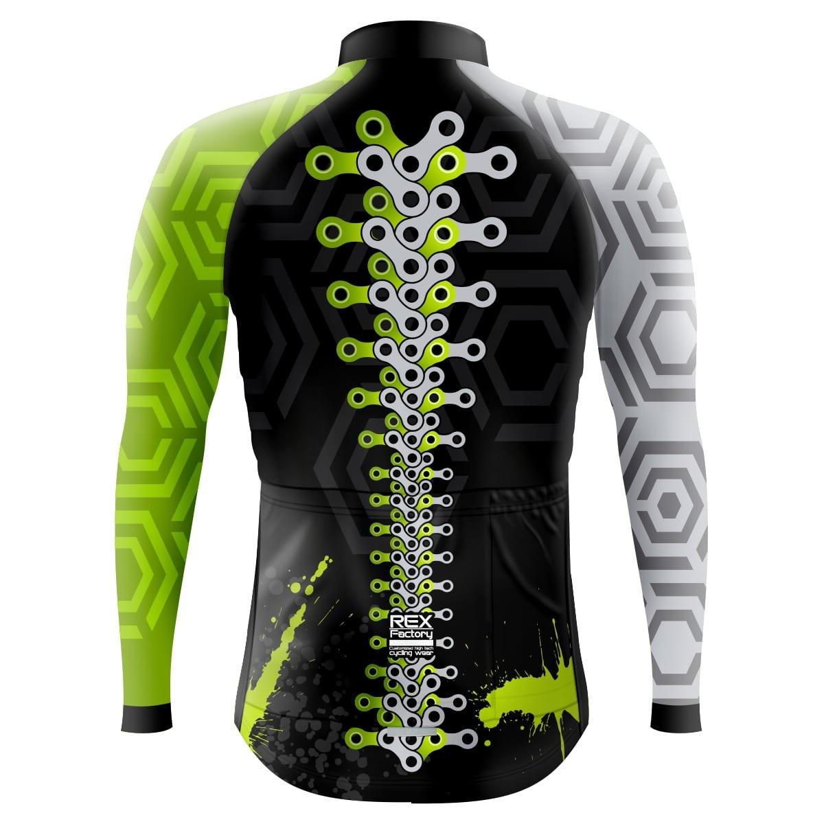 Jersey de Ciclismo Estandar Hombre Caballero Manga Larga JL789 - Image 2