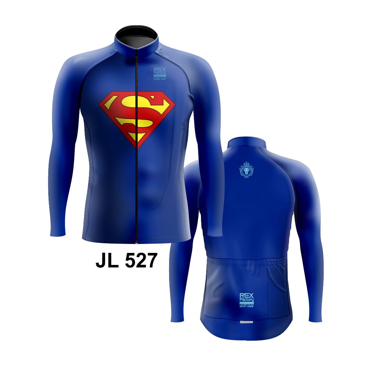 Jersey de Ciclismo Estandar Hombre Caballero Manga Larga JL527 - Image 3