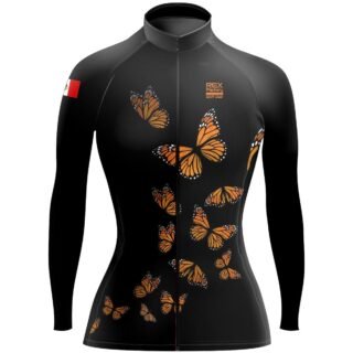 Jersey de Ciclismo Estandar Mujer Dama Manga Larga JDL818