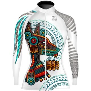 Jersey de Ciclismo Estandar Mujer Dama Manga Larga JDL819