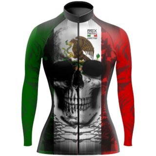 Jersey de Ciclismo Estandar Mujer Dama Manga Larga JDL622