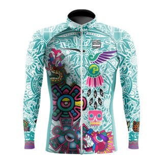 Jersey de Ciclismo Estandar Hombre Caballero Manga Larga JL792