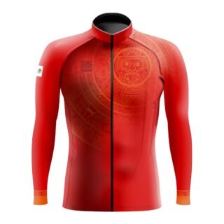 Jersey de Ciclismo Estandar Hombre Caballero Manga Larga JL796