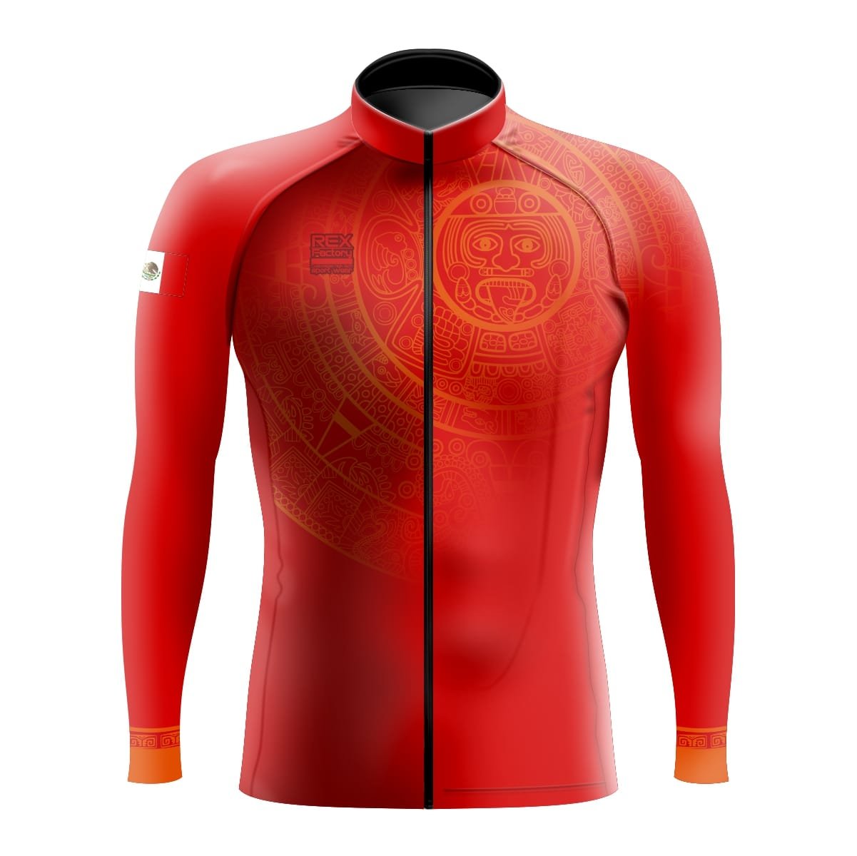 Jersey de Ciclismo Estandar Hombre Caballero Manga Larga JL796