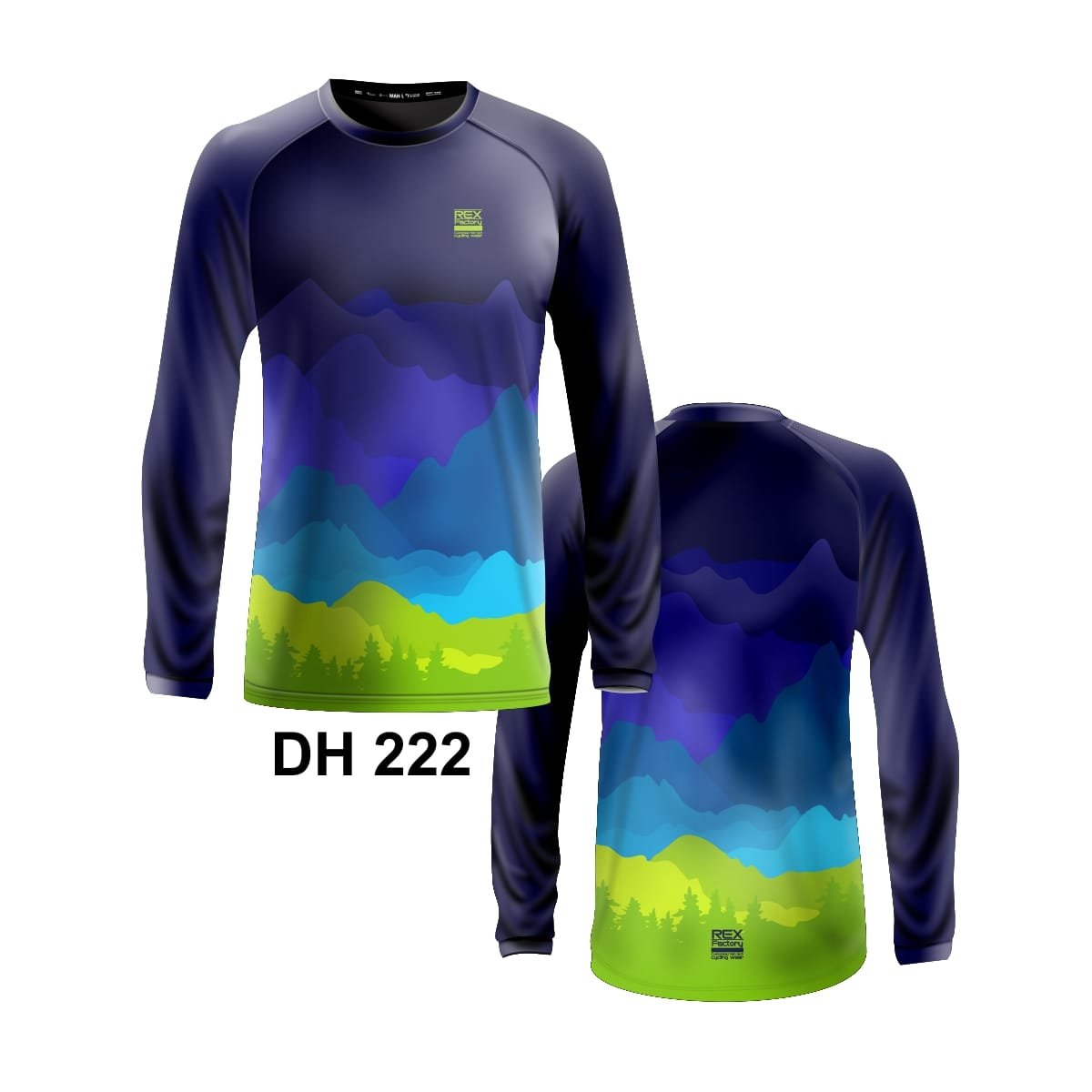 JERSEY MOTO X ENDURO DH DH222 - Image 3