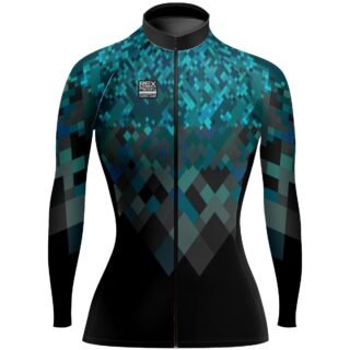 Jersey de Ciclismo Estandar Mujer Dama Manga Larga JDL821