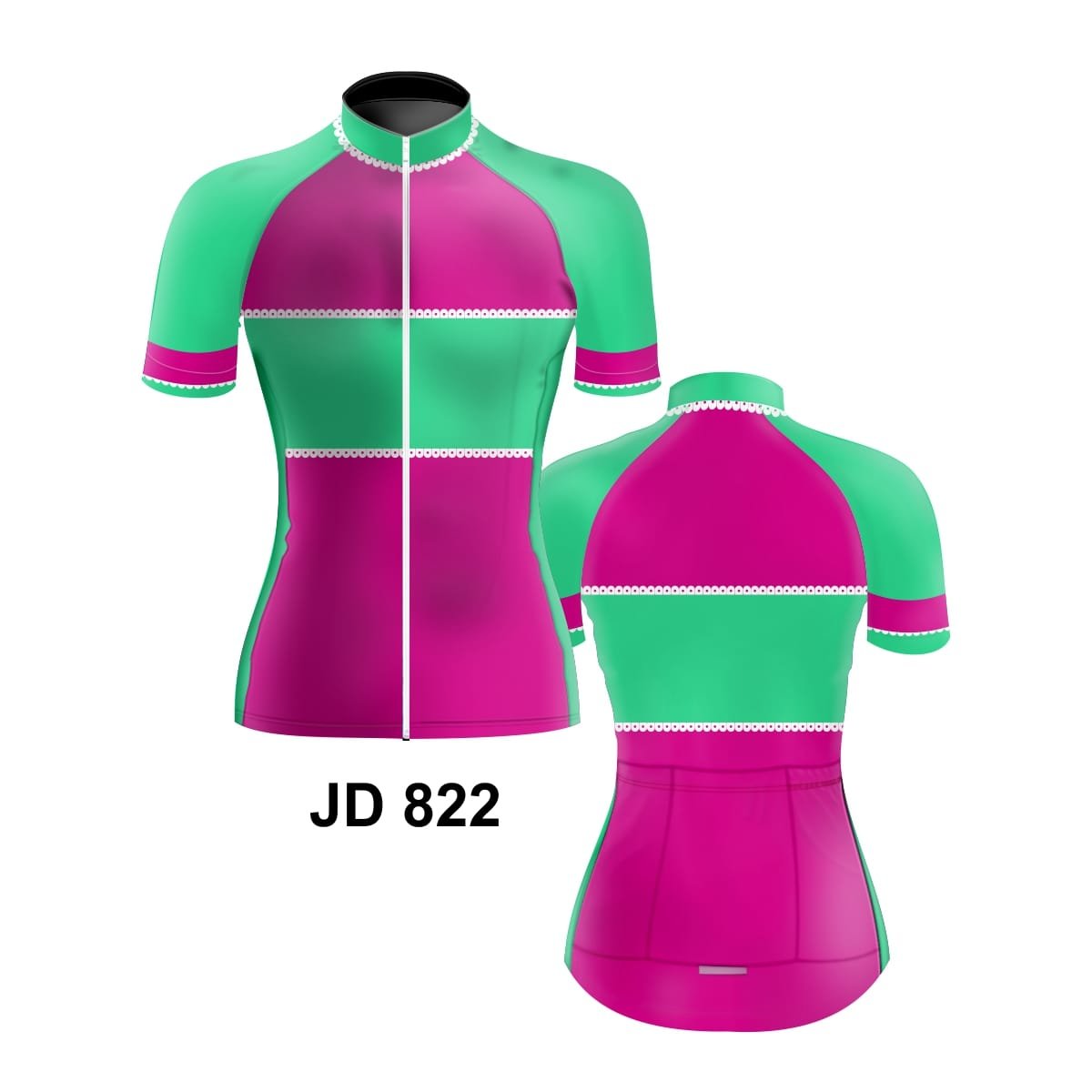 Jersey de Ciclismo Estandar Mujer Dama JD822 - Image 3