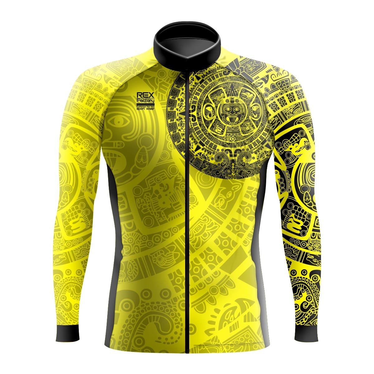 Jersey de Ciclismo Estandar Hombre Caballero Manga Larga JL801