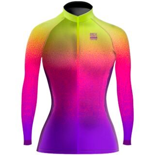 Jersey de Ciclismo Estandar Mujer Dama Manga Larga JDL680