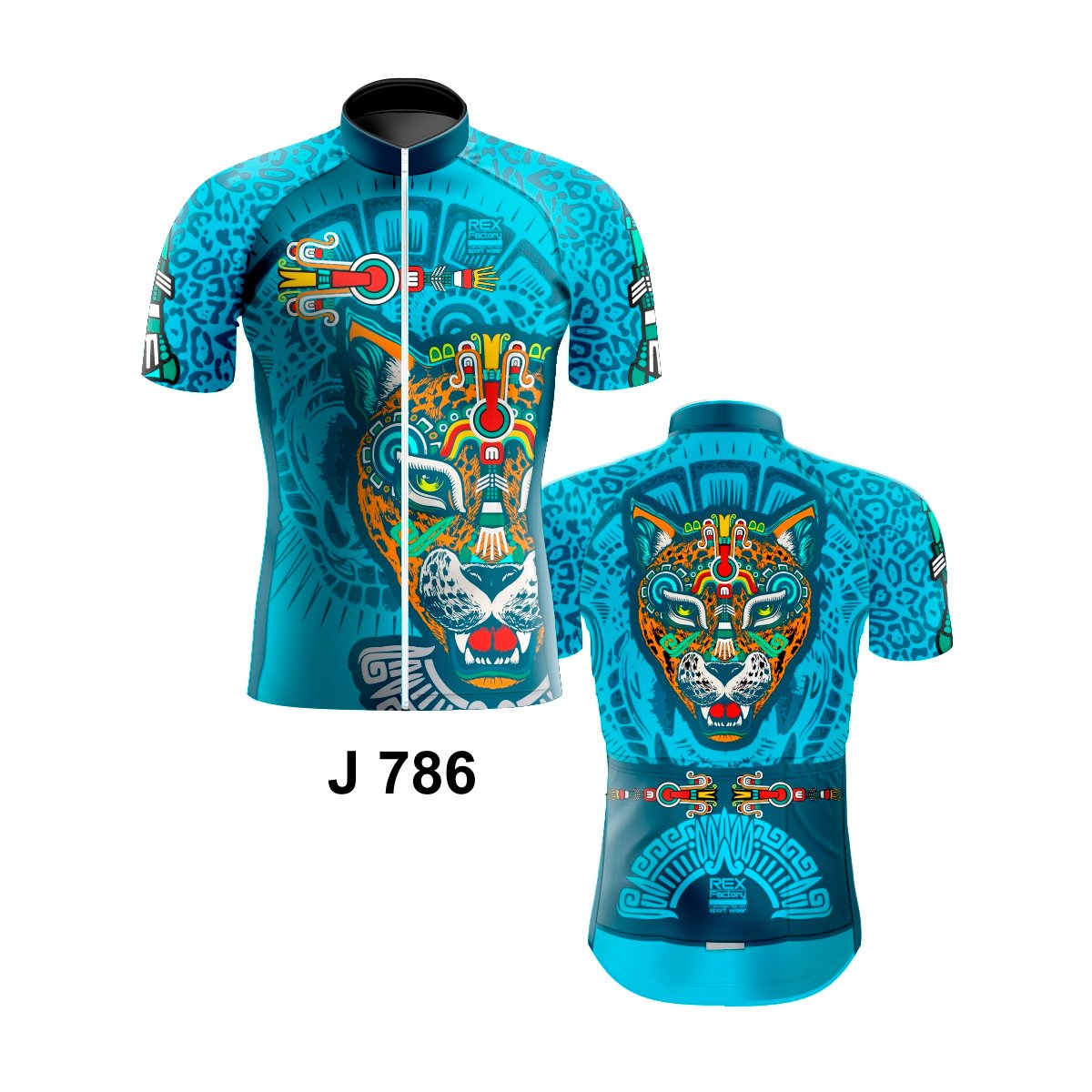Jersey de Ciclismo Estandar Hombre Caballero J786 - Image 3