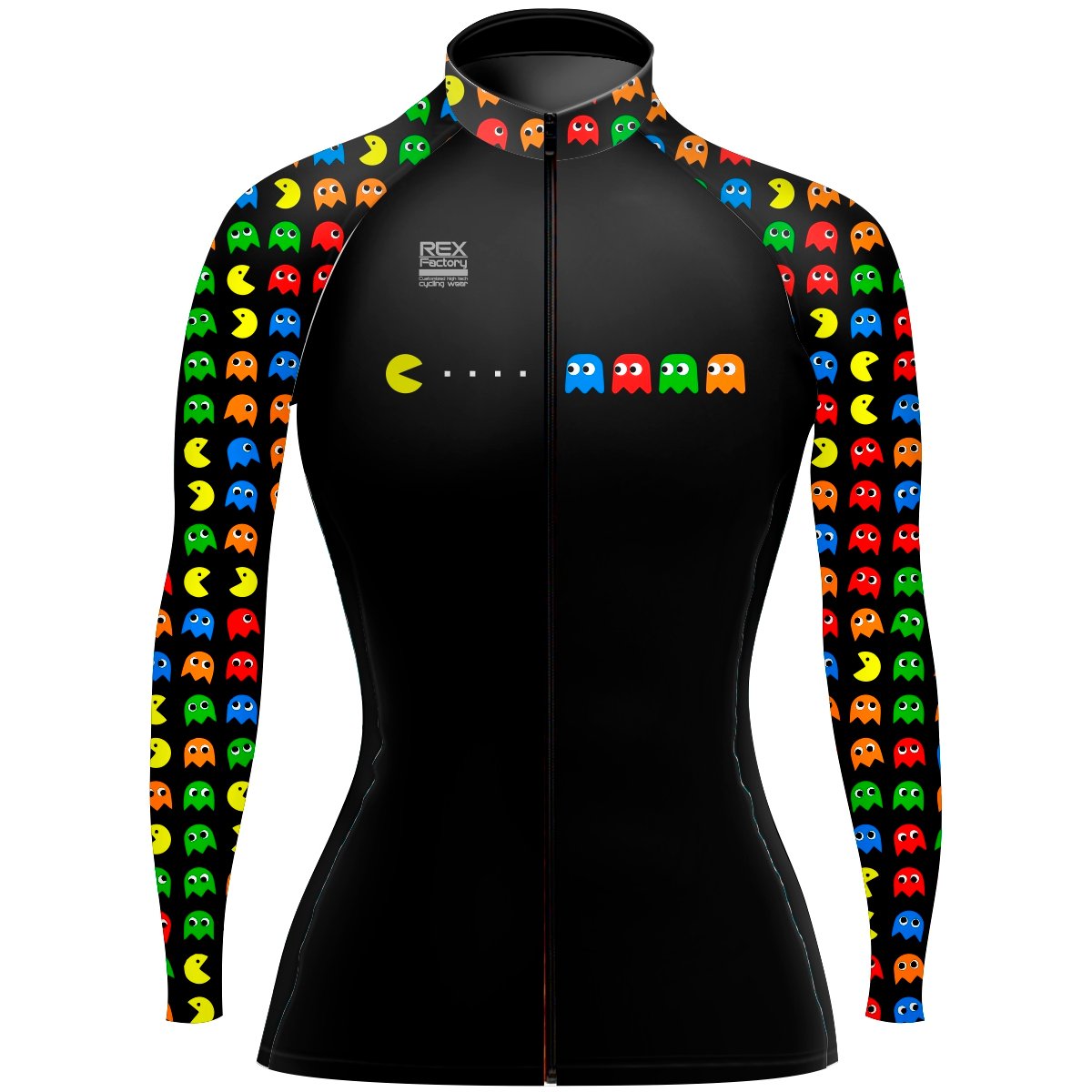 Jersey de Ciclismo Estandar Mujer Dama Manga Larga JDL825