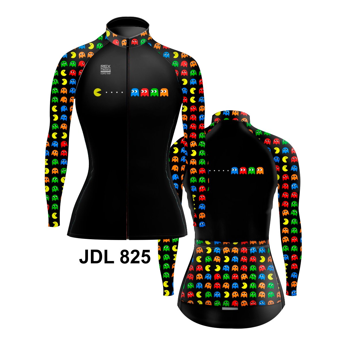 Jersey de Ciclismo Estandar Mujer Dama Manga Larga JDL825 - Image 3