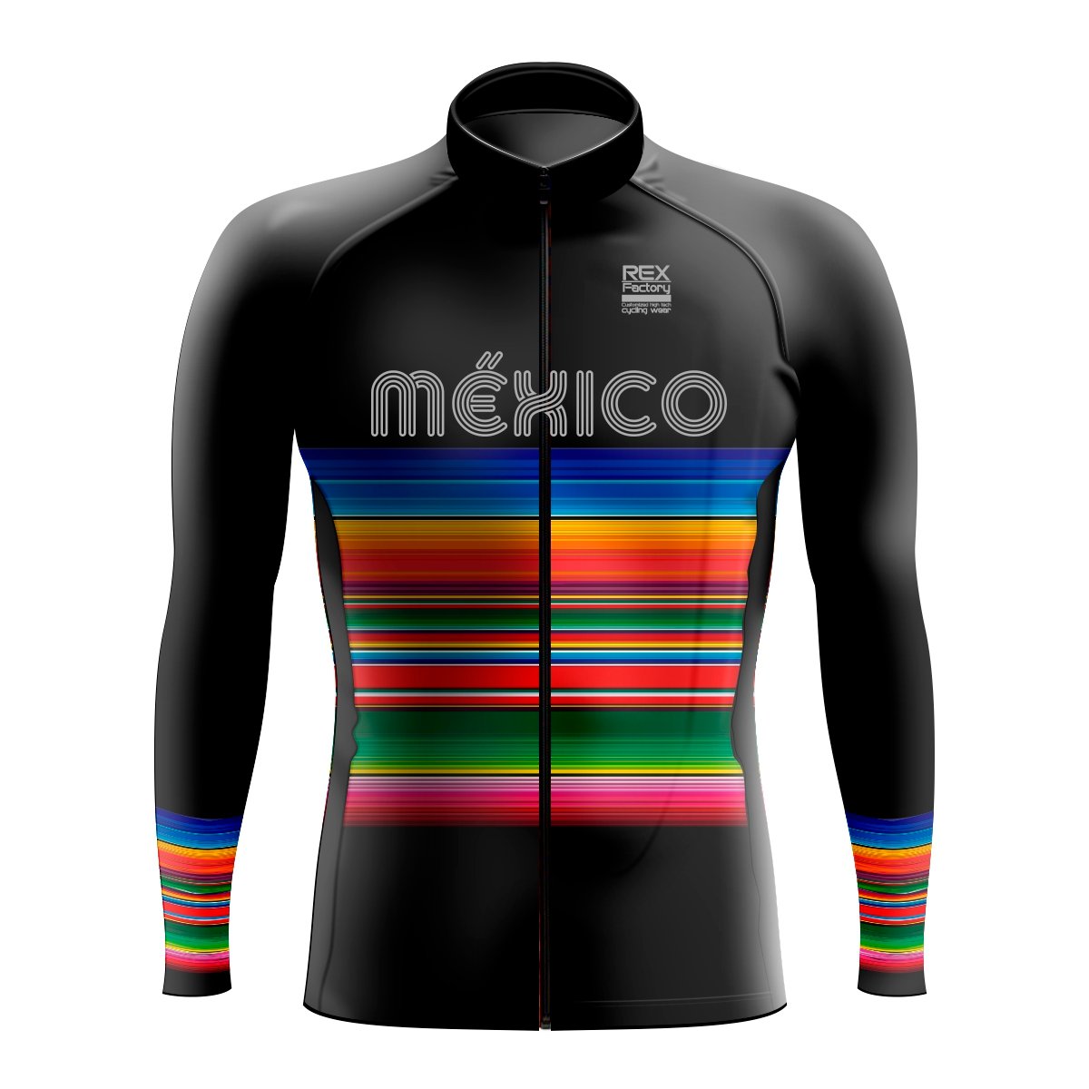 Jersey de Ciclismo Estandar Hombre Caballero Manga Larga JL618