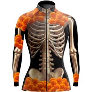 Jersey de Ciclismo Estandar Mujer Dama Manga Larga JDL826