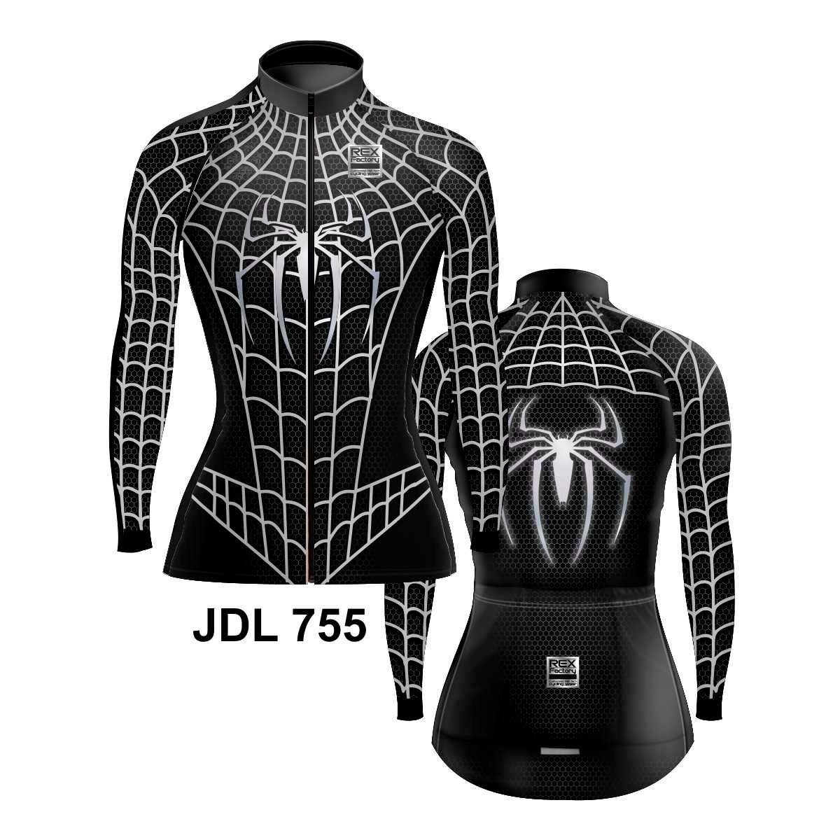 Jersey de Ciclismo Estandar Mujer Dama Manga Larga JDL755 - Image 3