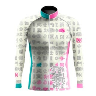 Jersey de Ciclismo Hombre Caballero Manga Larga JL807