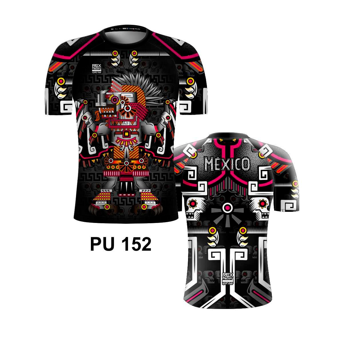 Playera Urbana Deportiva Dry Fit REX FACTORY Hombre Caballero PU152 - Image 3