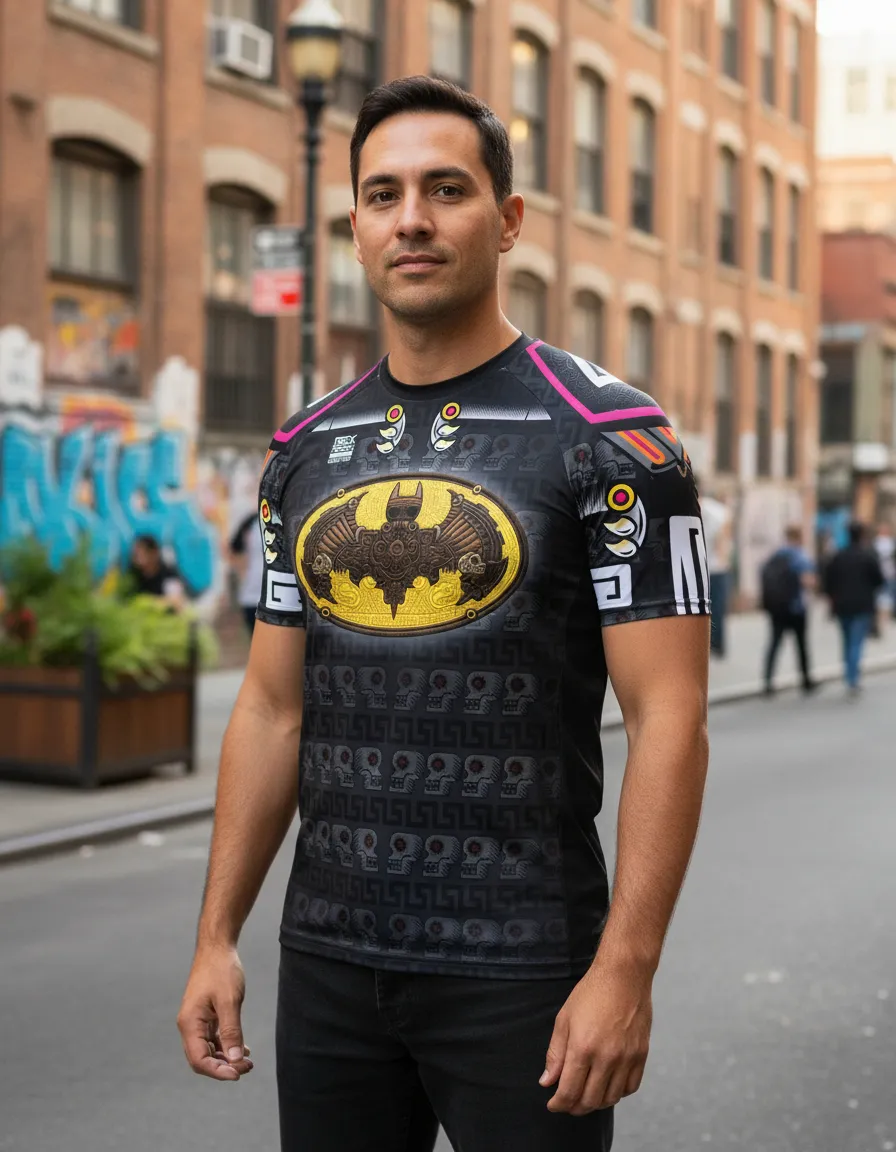 Playera Urbana Deportiva Dry Fit REX FACTORY Hombre Caballero PU156 - Image 5