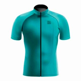 Jersey de Ciclismo Hombre Caballero J809 TURQUESA