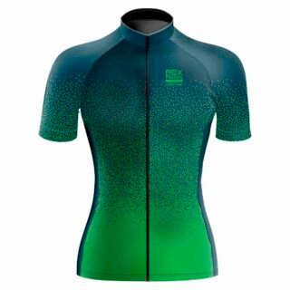 Jersey de Ciclismo Mujer Dama JD829 VERDE