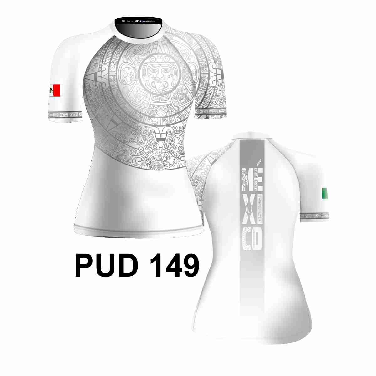 Playera Urbana Deportiva Dry Fit REX FACTORY Mujer Dama PUD149 CALENDARIO AZTECA - Image 3