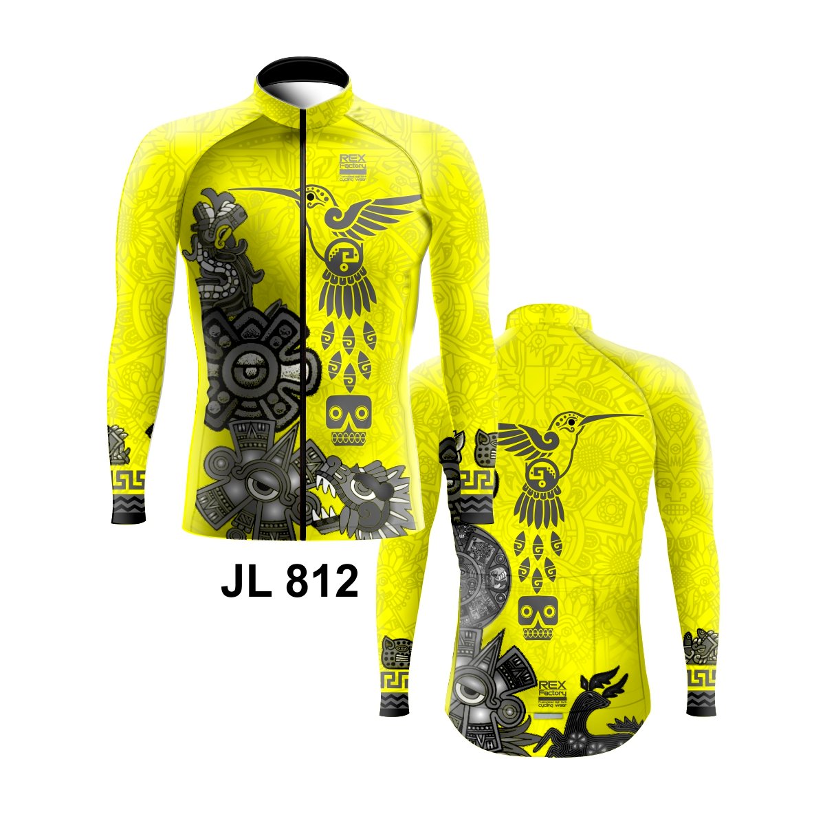 Jersey de Ciclismo Hombre Caballero Manga Larga JL812 COLIBRI - Image 3