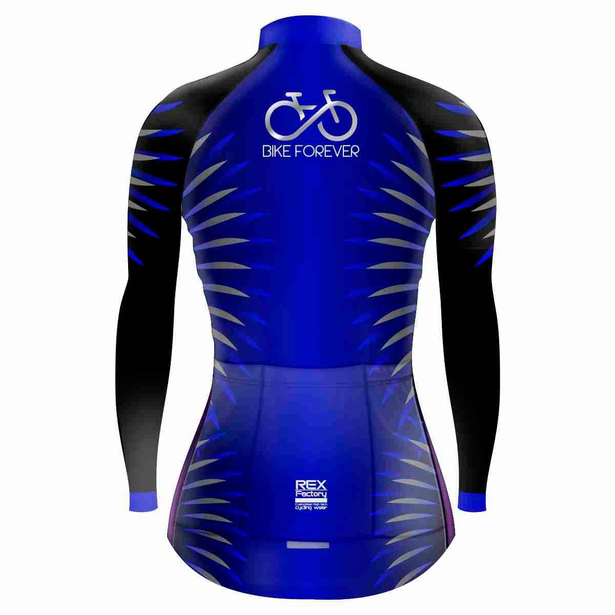 Jersey de Ciclismo Mujer Dama Manga Larga JDL510 BIKE - Imagen 2
