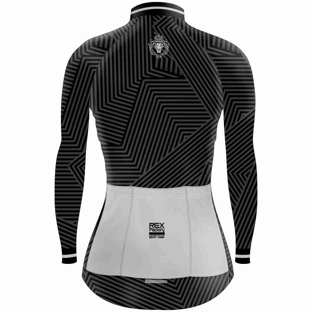 Jersey de Ciclismo Mujer Dama Manga Larga JDL831 VINTAGE - Imagen 2