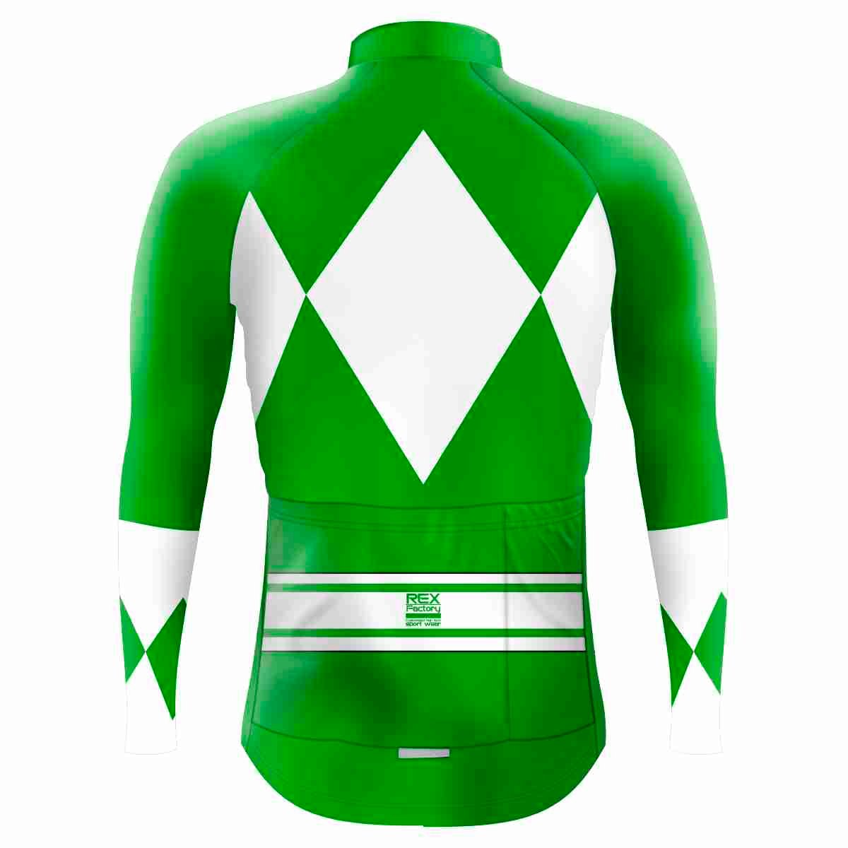 Jersey de Ciclismo Hombre Caballero Manga Larga JL815 POWER RANGER - Imagen 2